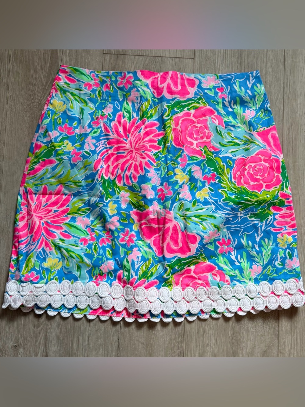 Lilly Pulitzer Izzy Skirt in Zanzibar Blue